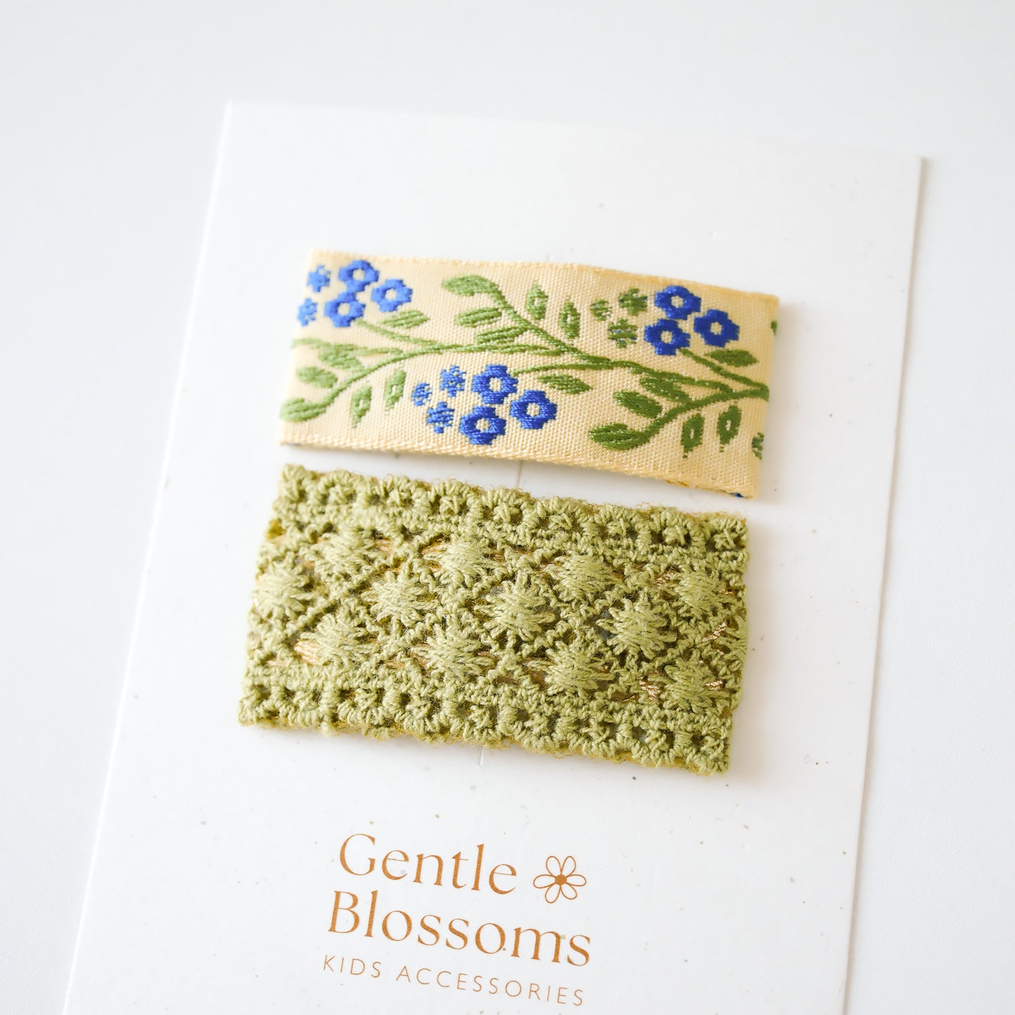 Hannah Hair Clips | Mustard