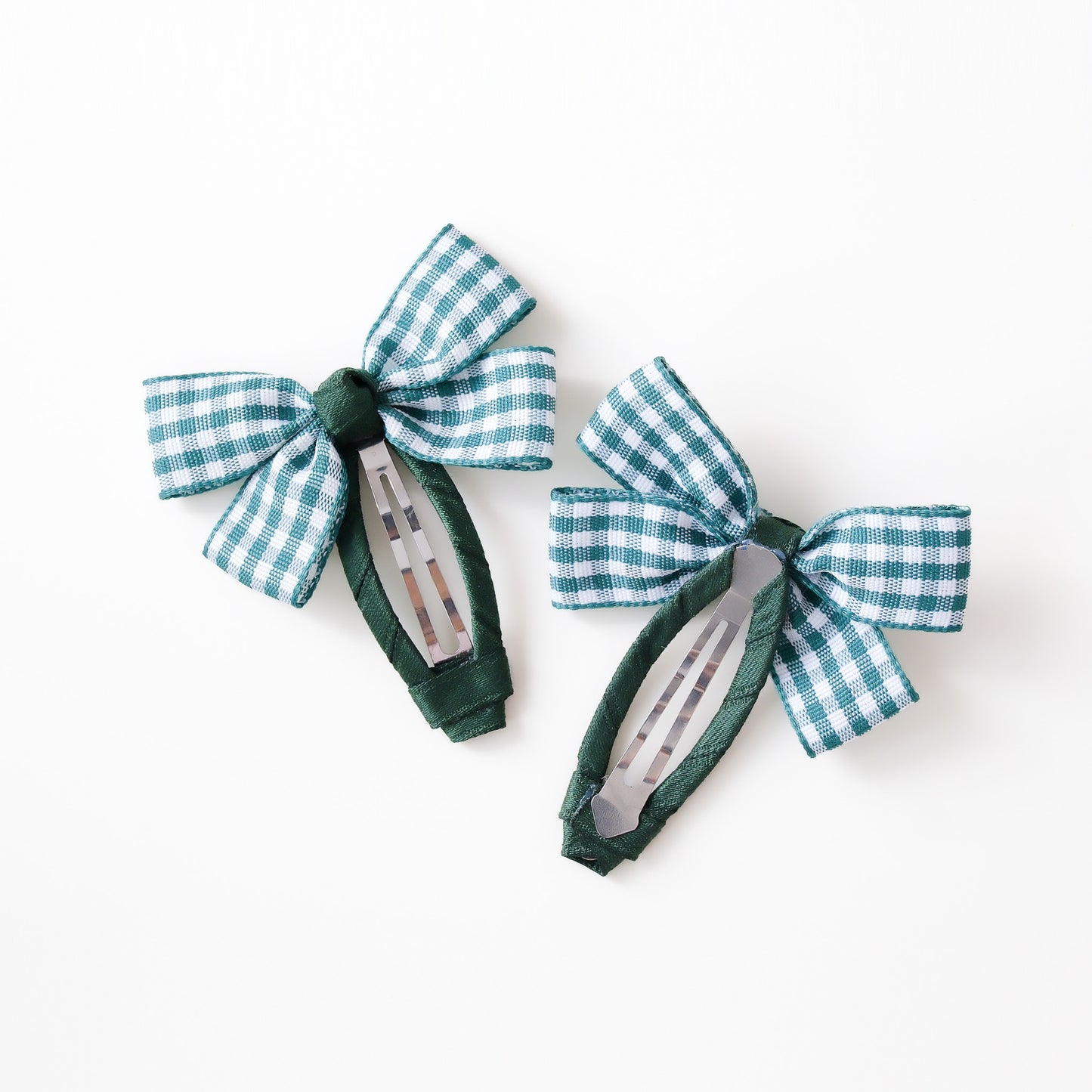 Seina Hair Clip | Pine Check