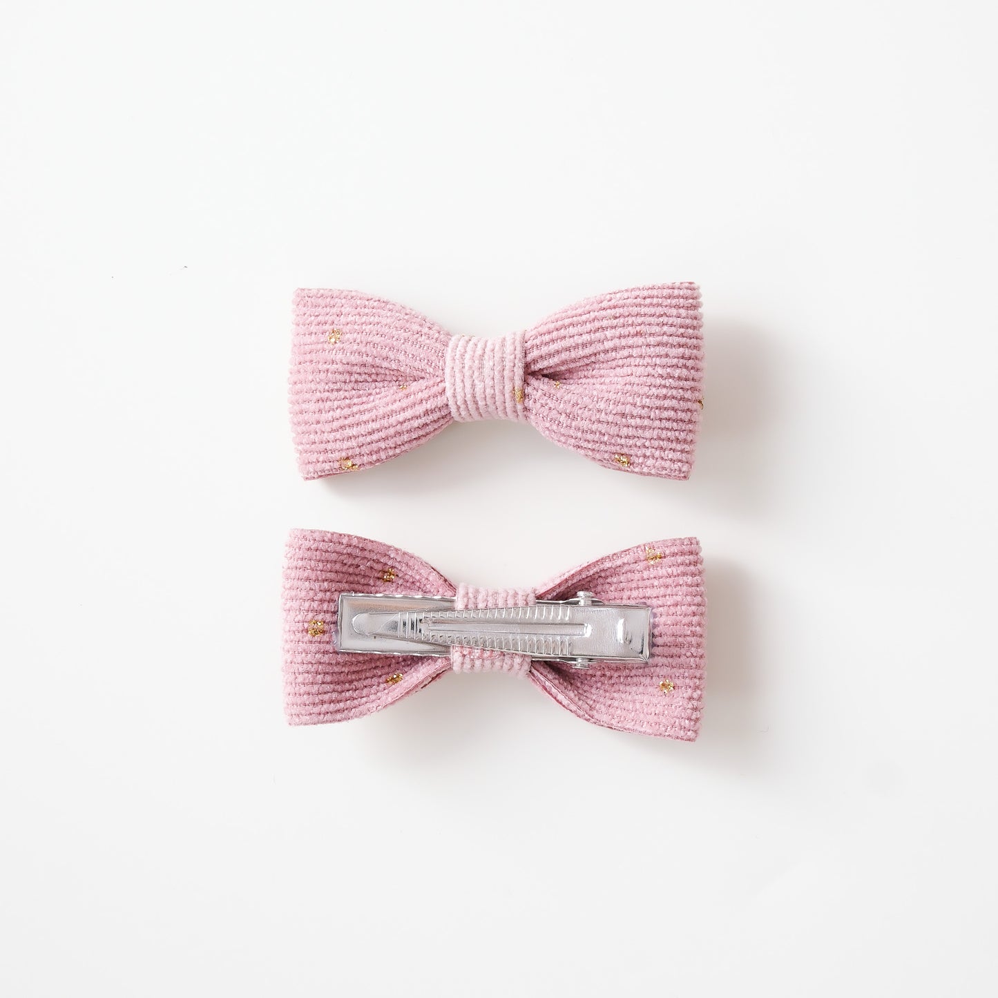 Isabella Hair Clips | Rose Milk