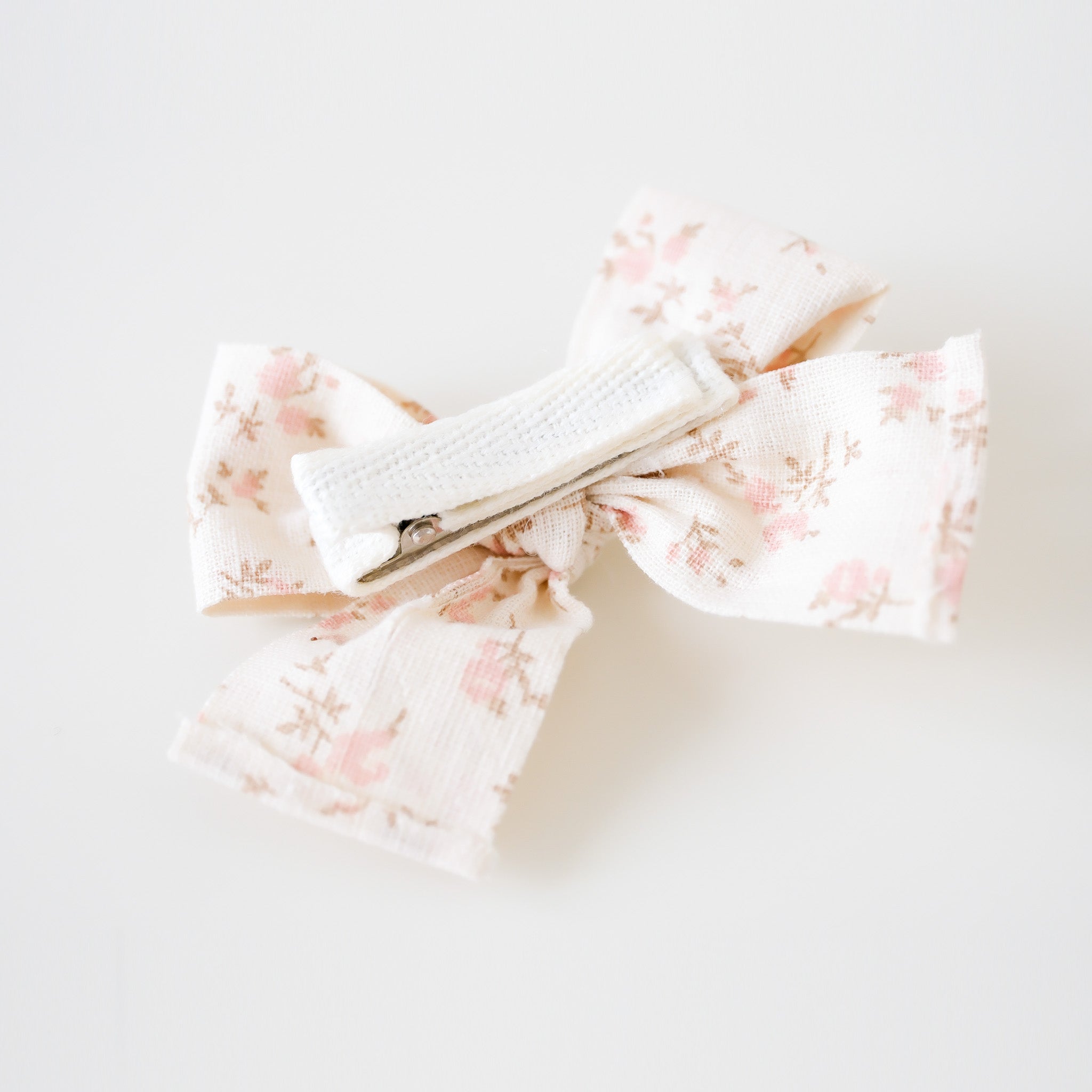 Juliet Hair Clips | Beige Floral