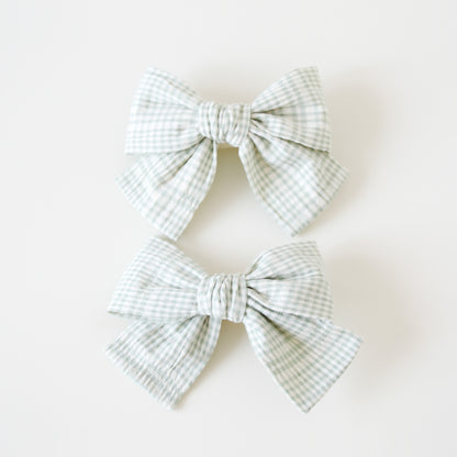 Juliet Hair Clips | Mint Check