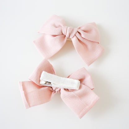Juliet Hair Clips | Pink