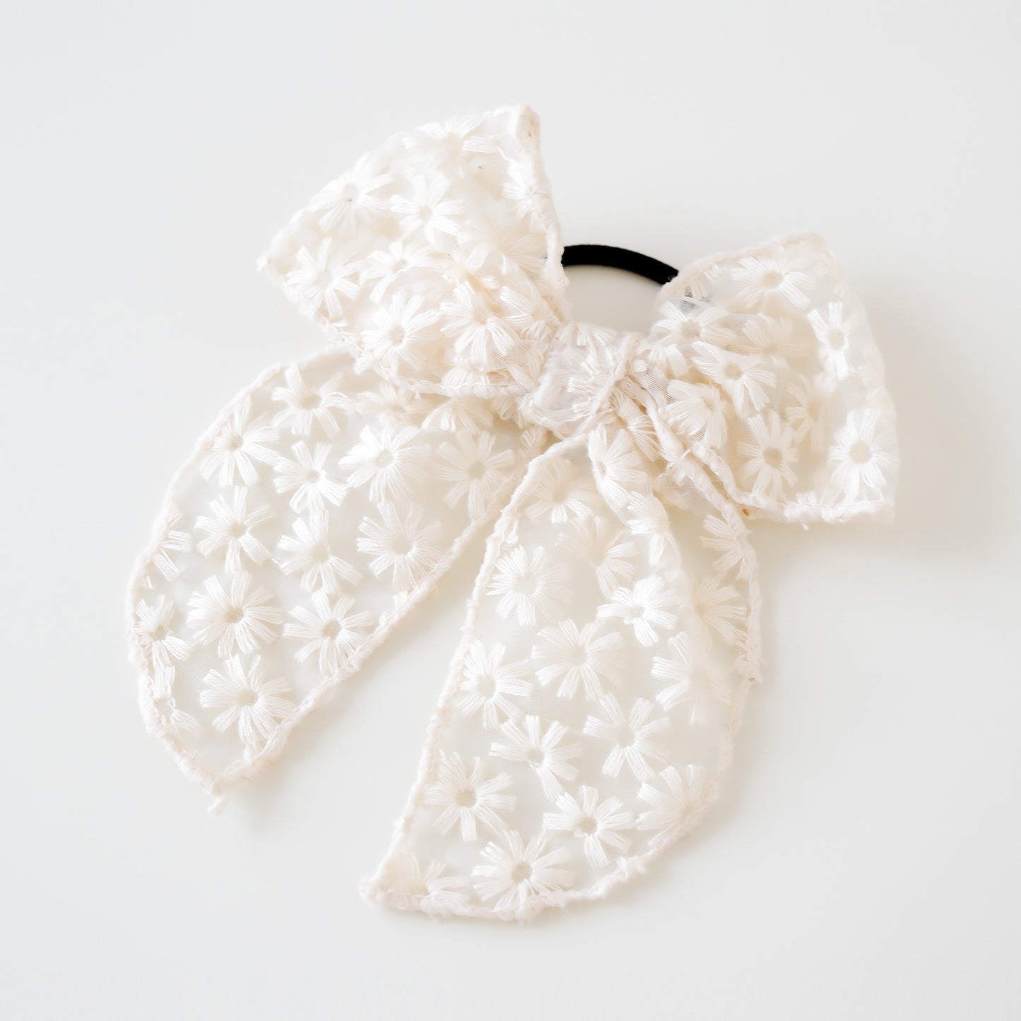 Camellia Bow Hair Tie