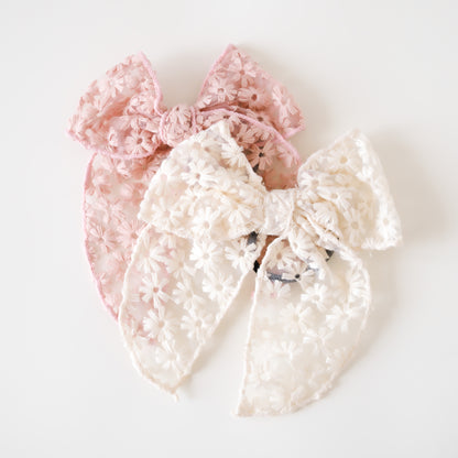 Camellia Bow Hair Tie