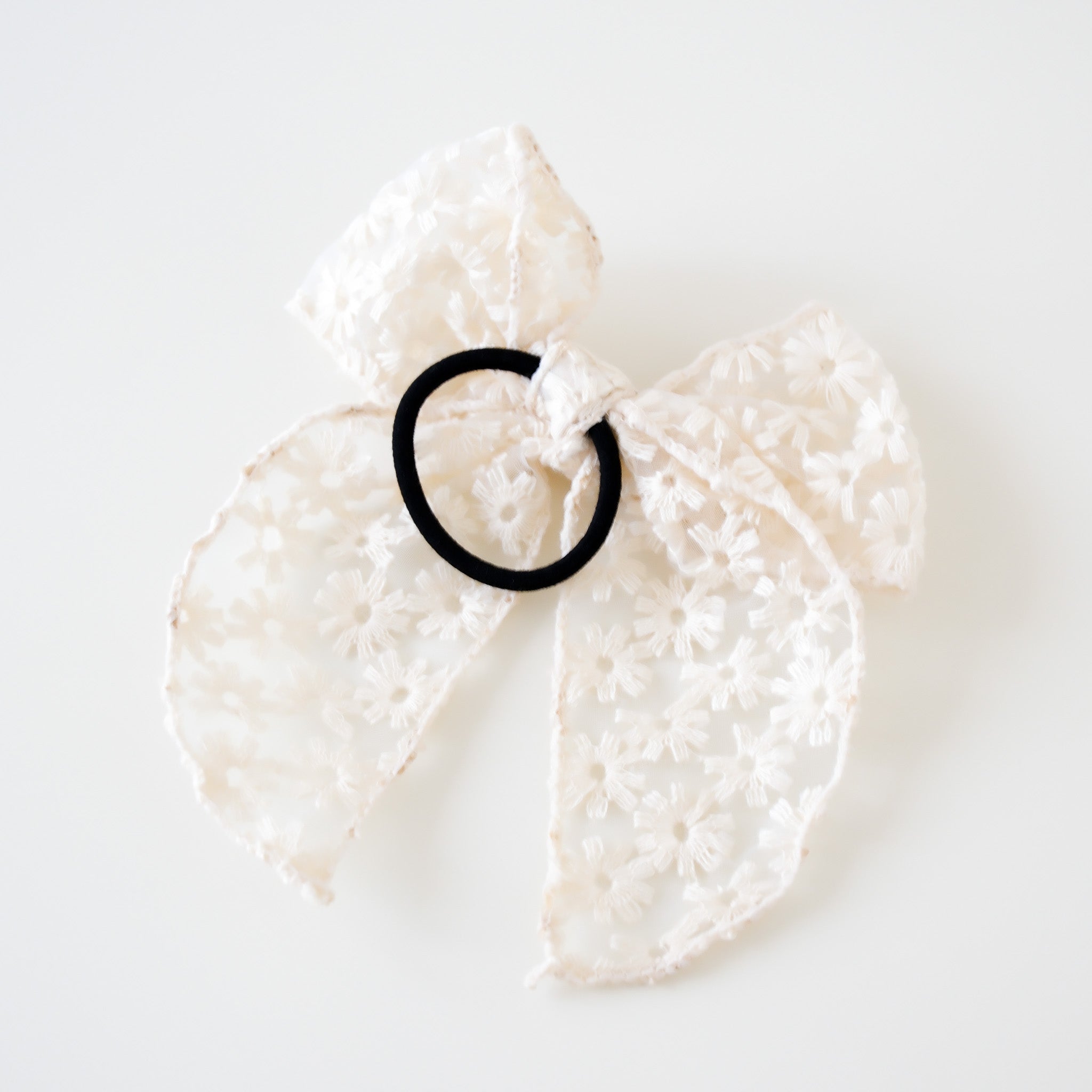 Camellia Bow Hair Tie