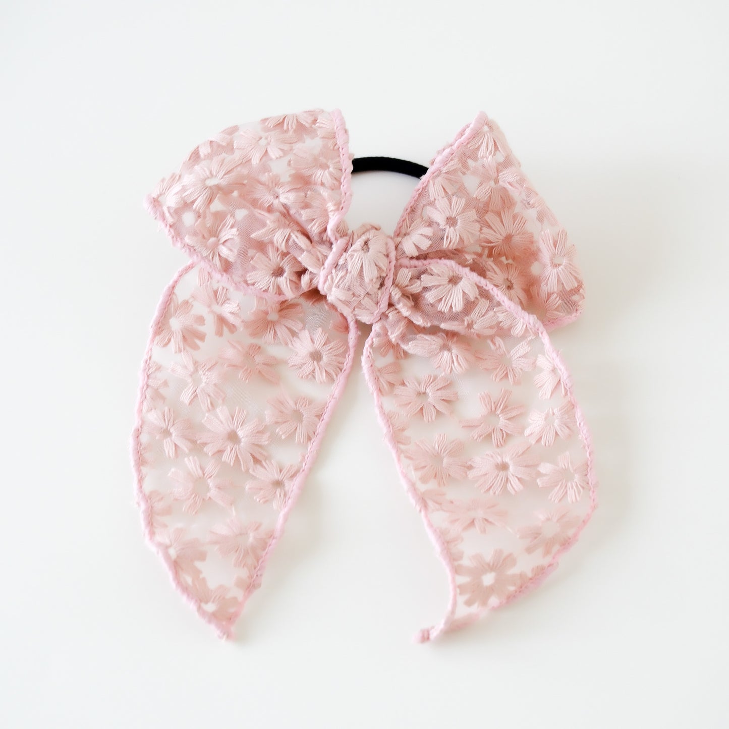 Camellia Bow Hair Tie