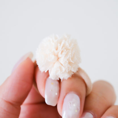 Mini Carnation Hair Ties