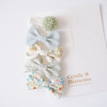 Sage Hair Clip Set