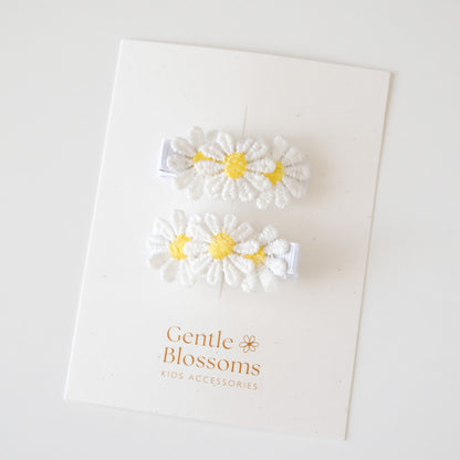 Daisy Hair Clips