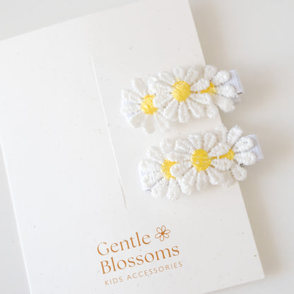 Daisy Hair Clips