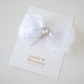 Samatha Hair Clip | White Swan