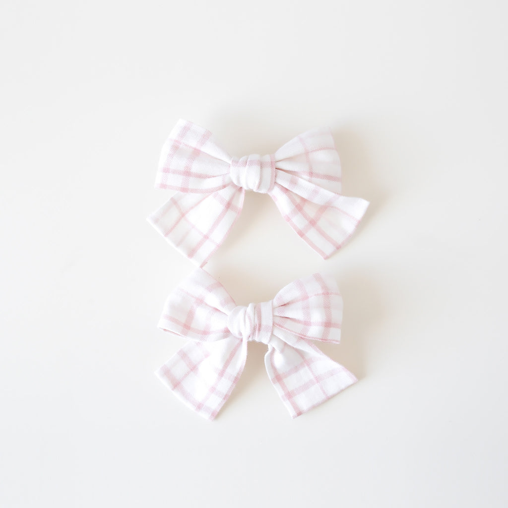 Juliet Hair Clips | Blush Check