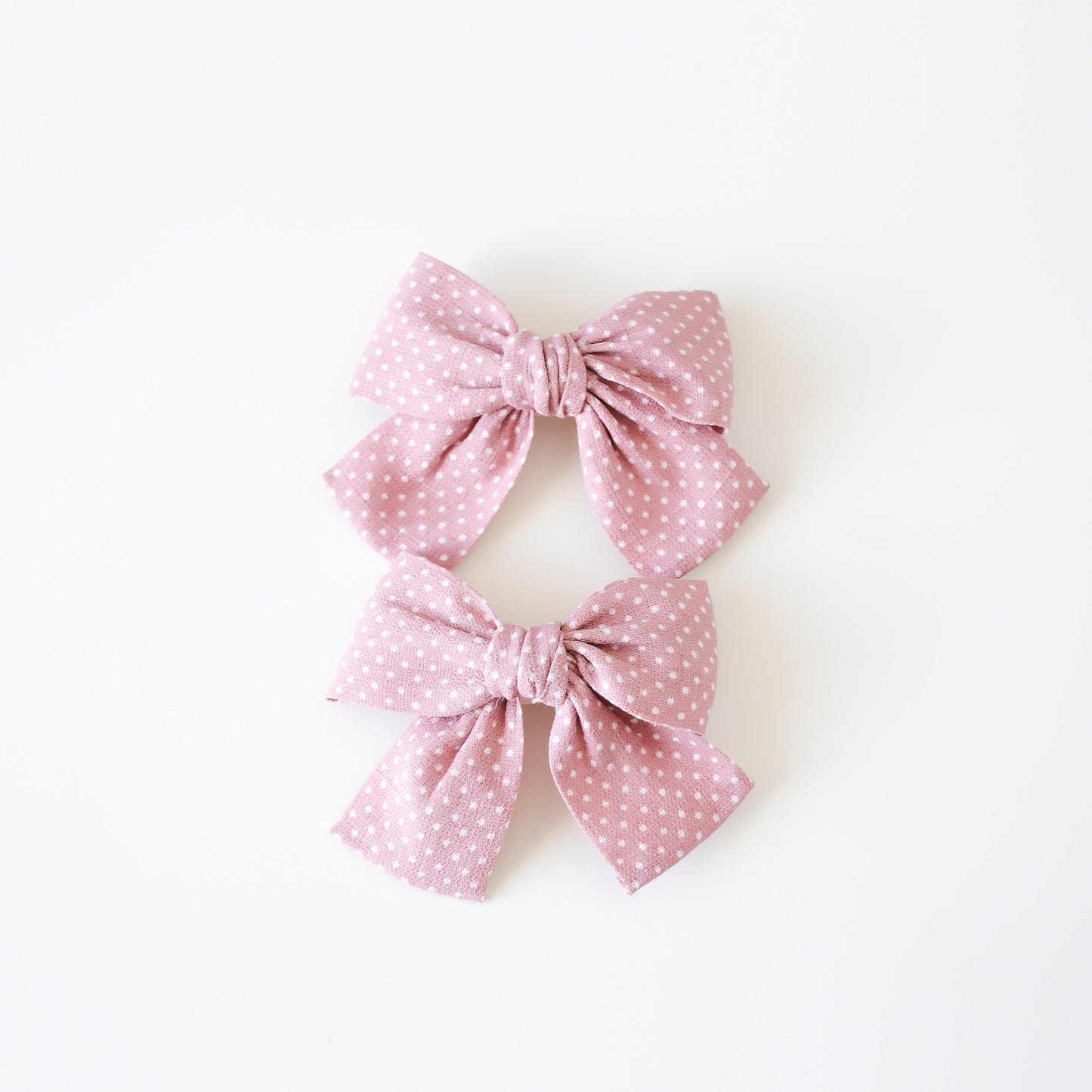 Juliet Hair Clips | Rose Dust Polka