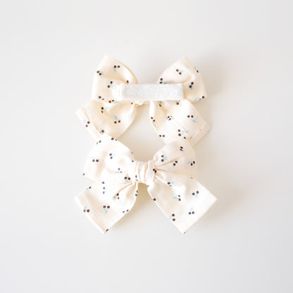 Juliet Hair Clips | Cherry Linen