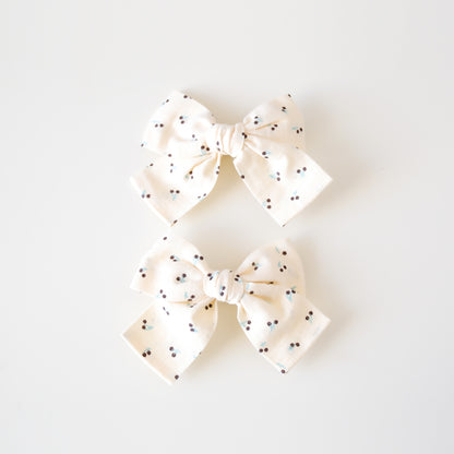 Juliet Hair Clips | Cherry Linen