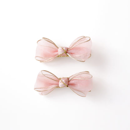 Twila Hair Clips | Rose Dusk