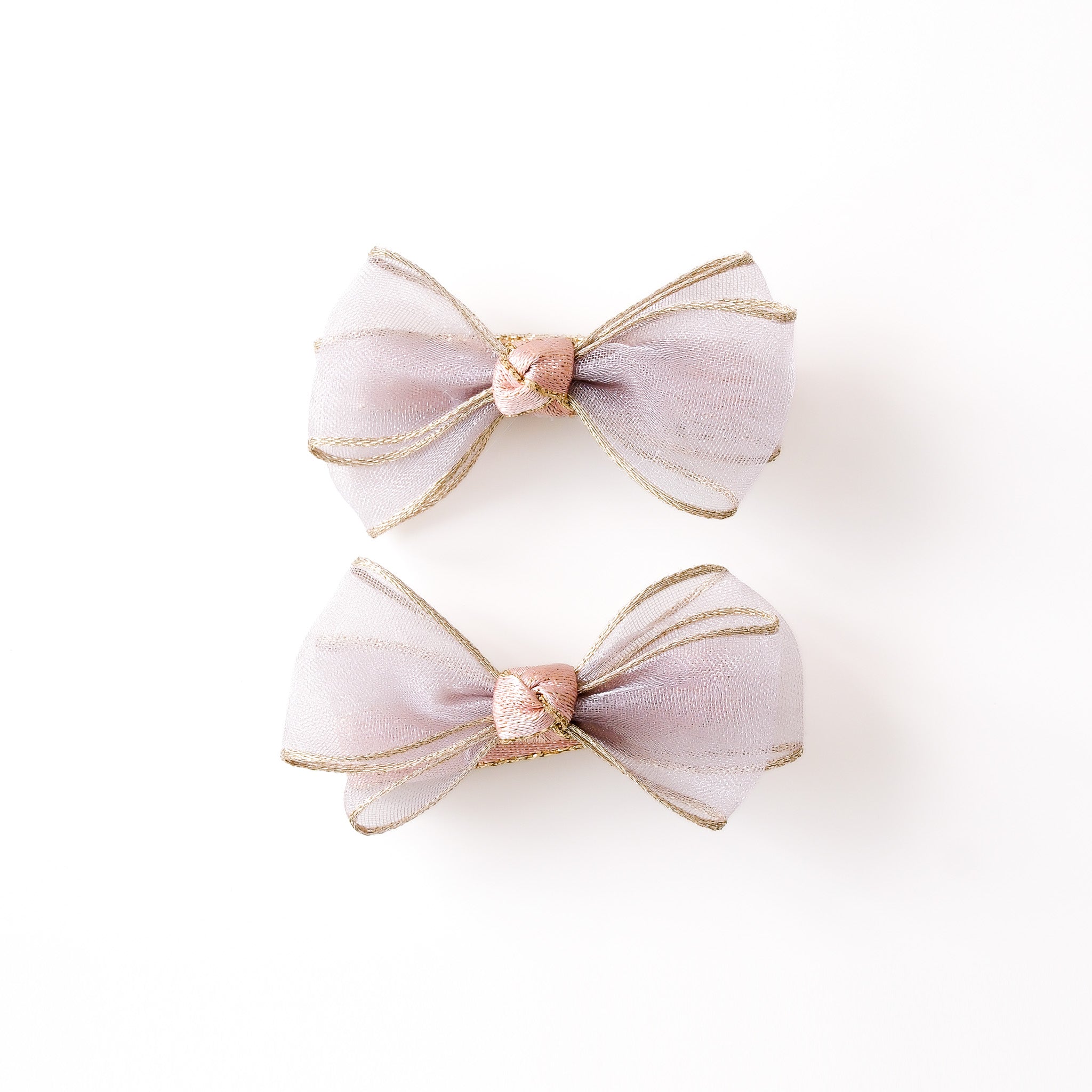 Twila Hair Clips | Silver Glow