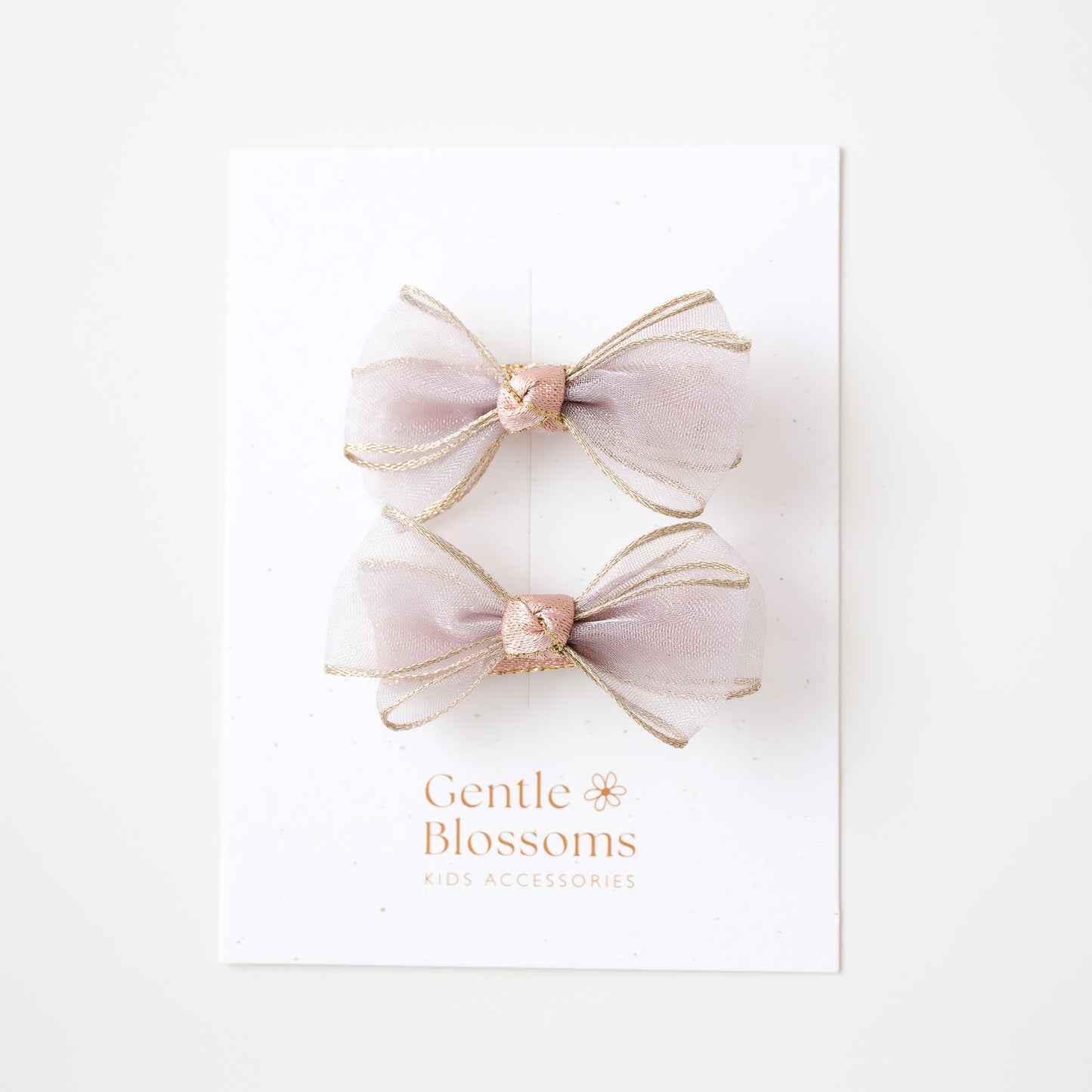 Twila Hair Clips | Silver Glow