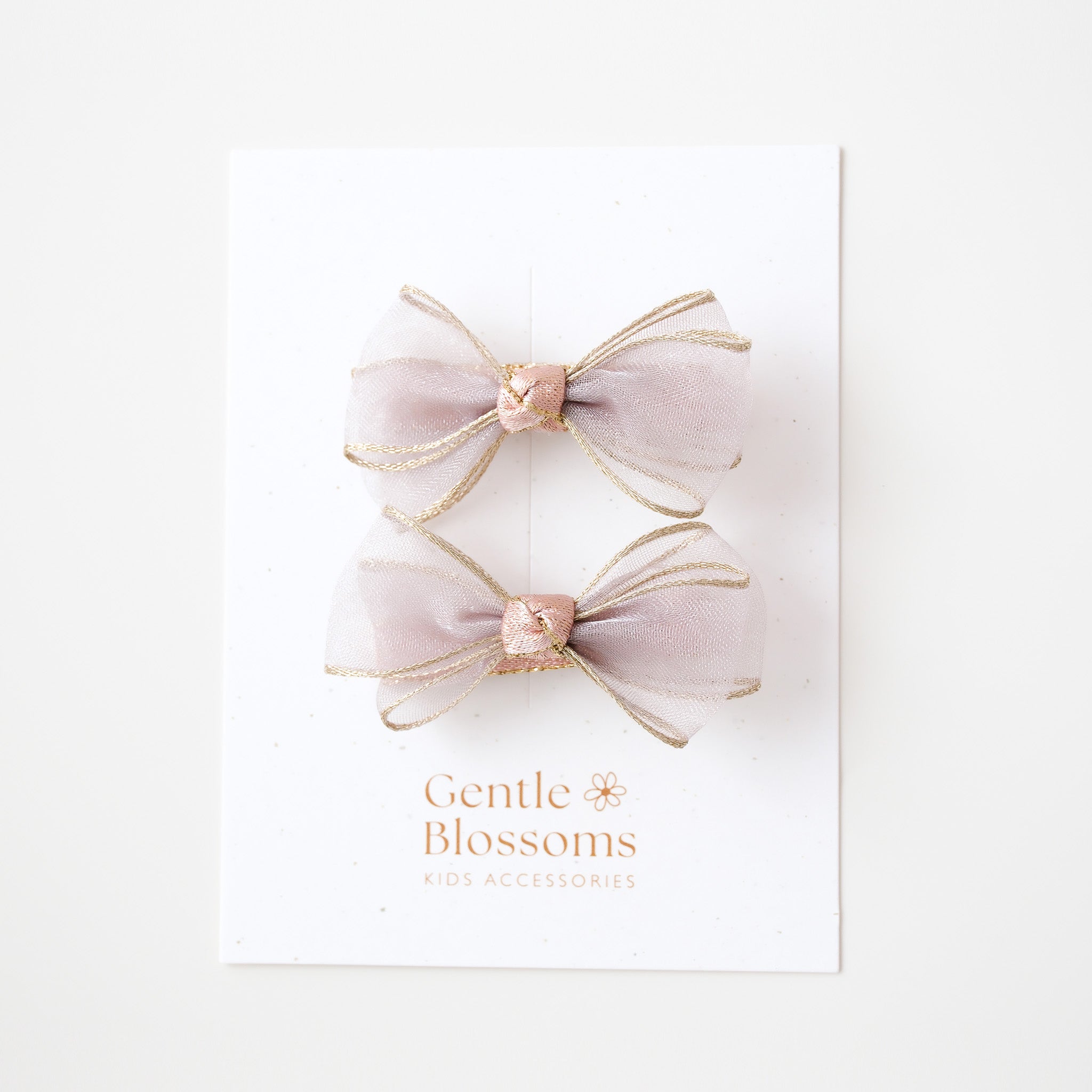 Twila Hair Clips | Silver Glow