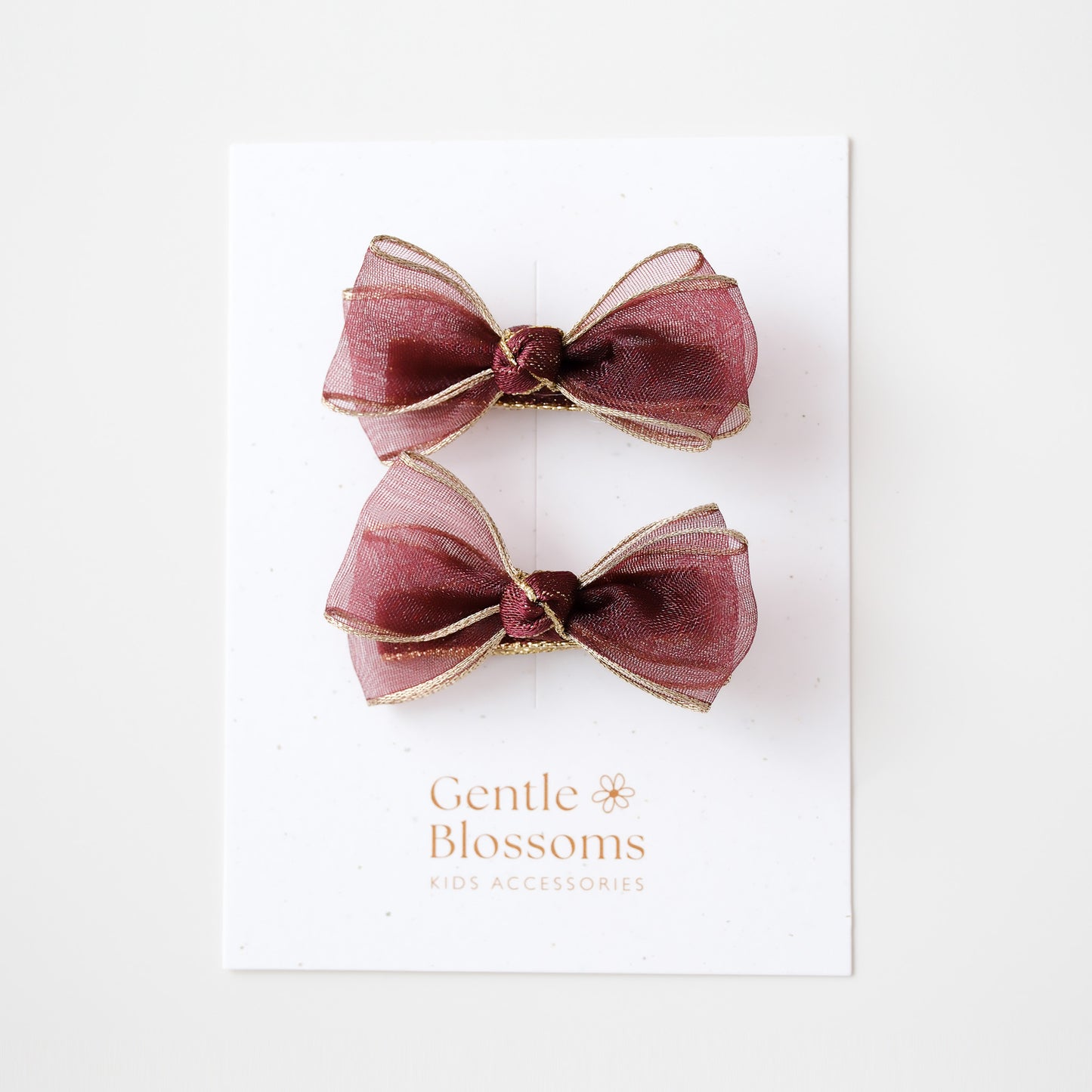 Twila Hair Clips | Evening Rose