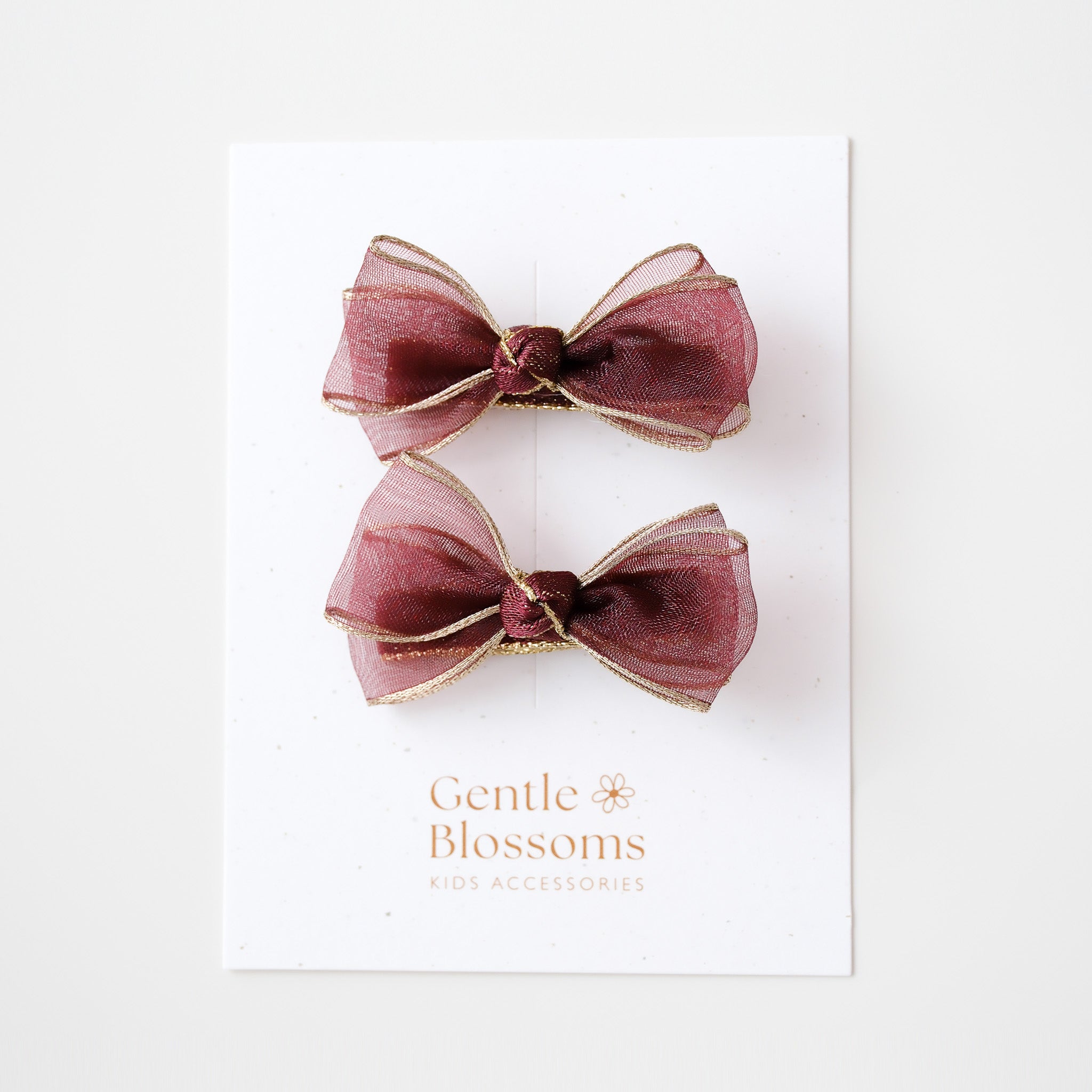 Twila Hair Clips | Evening Rose