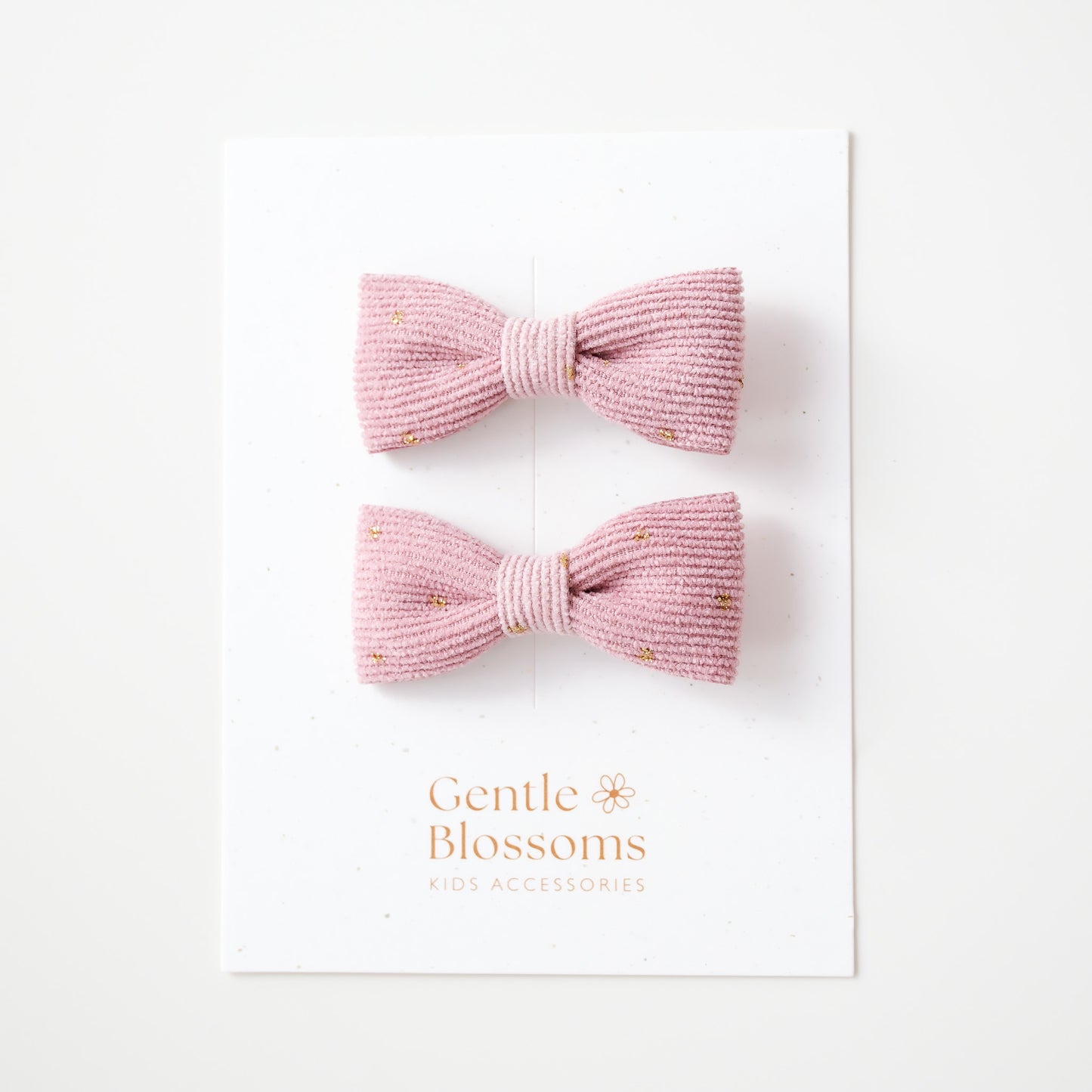 Isabella Hair Clips | Rose Milk