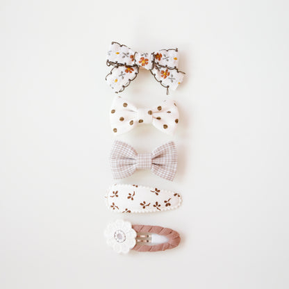 Hazel Hair Clips Set