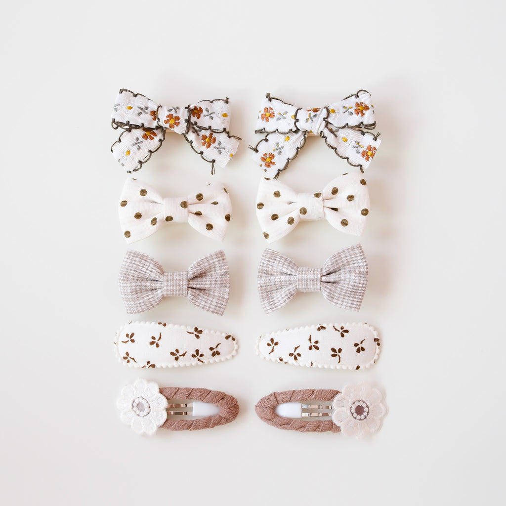 Hazel Hair Clip Set
