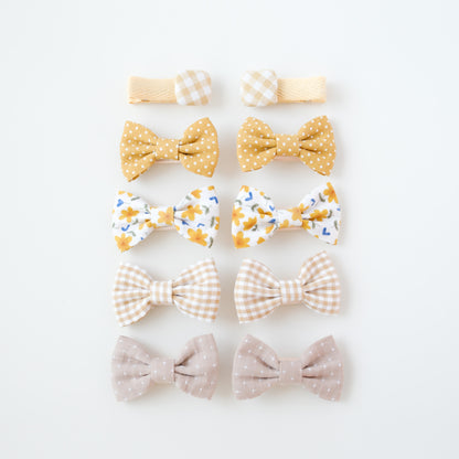 Millie Hair Clips Set | Sunny Oat
