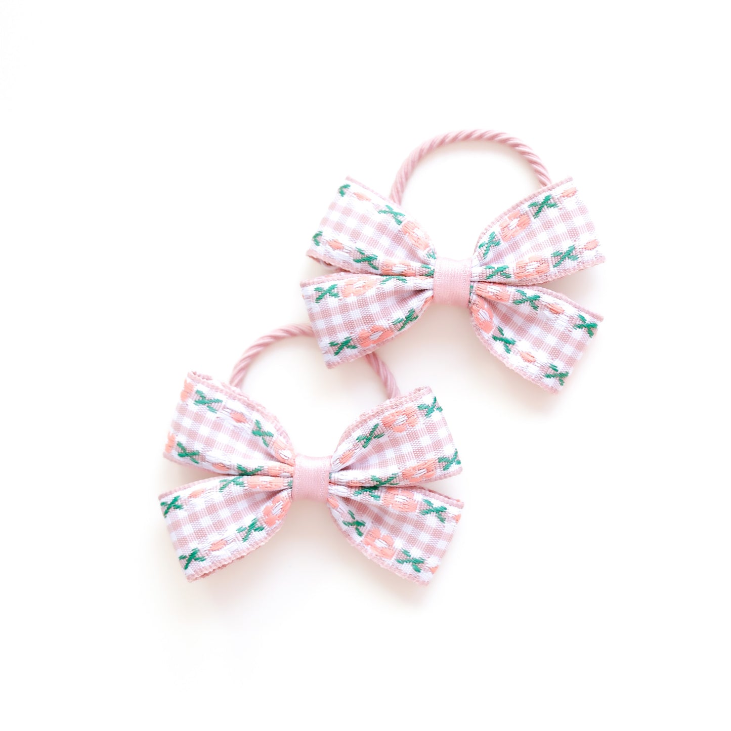 Alora Hair Ties | Blush Strawberry