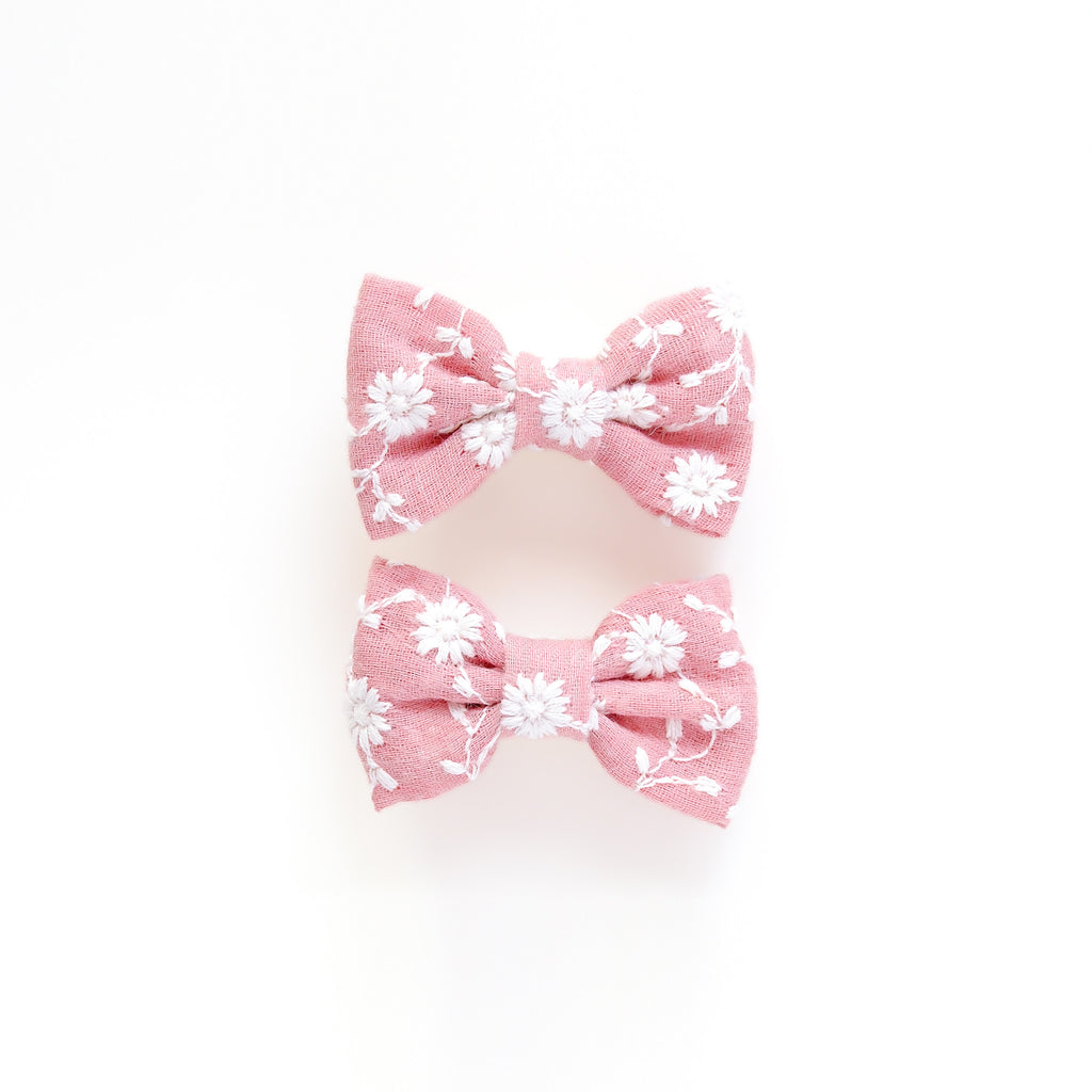 Danna Hair Clips | Blush Petal
