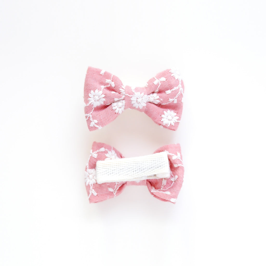 Danna Hair Clips | Blush Petal