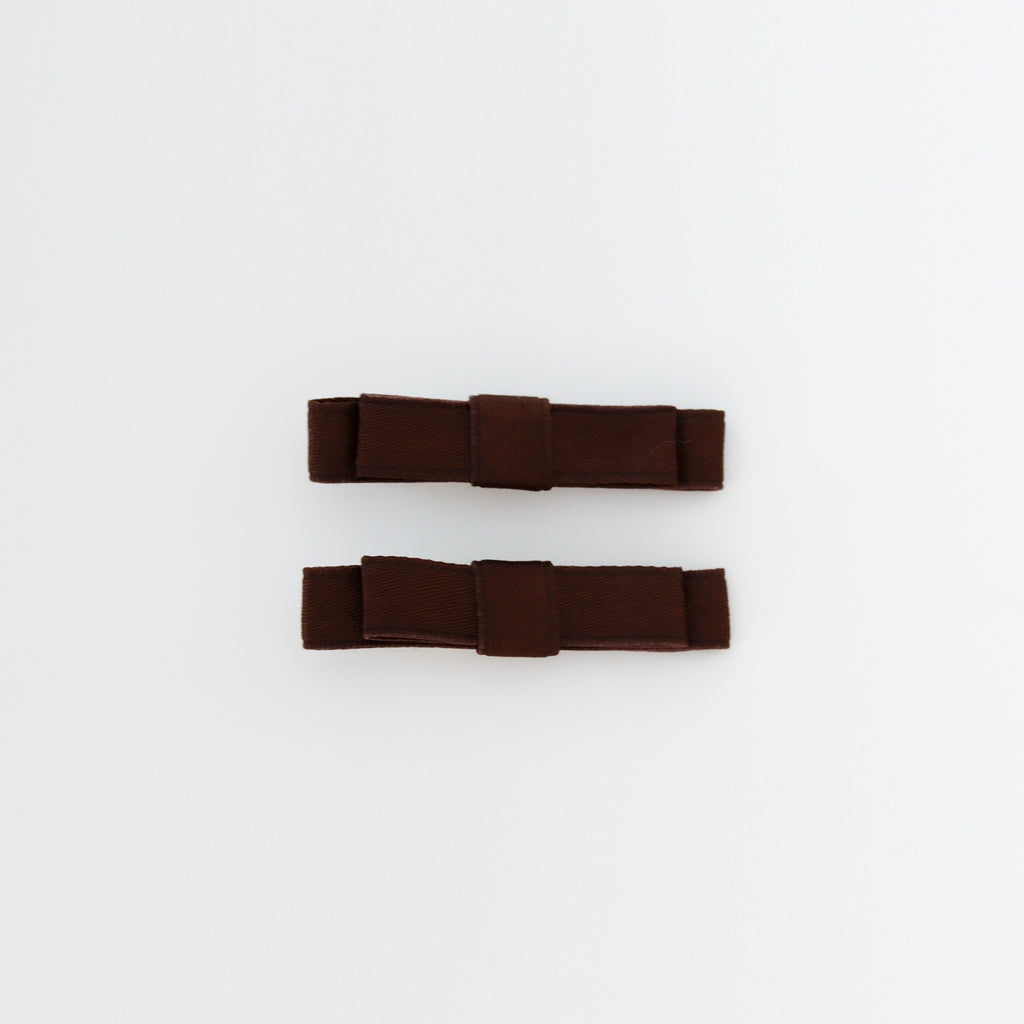 Blaire Hair Clips | Mocha