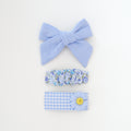Tiana Hair Clip Set | Serenity Blue