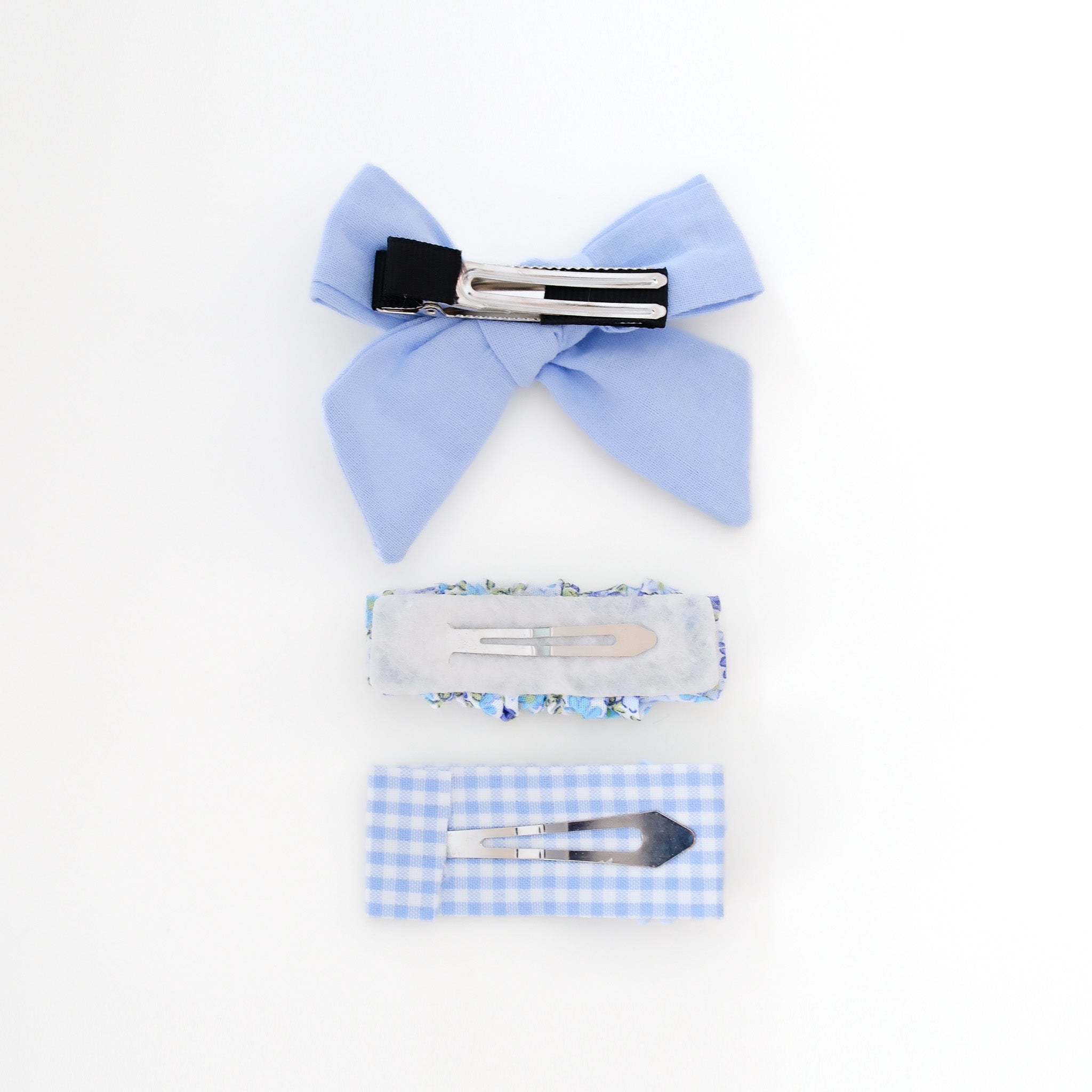 Tiana Hair Clip Set | Serenity Blue