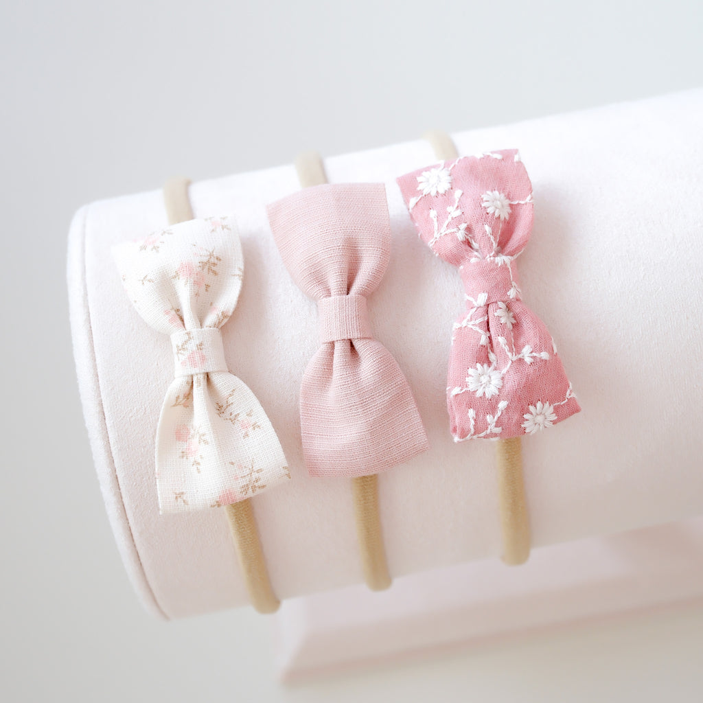 Galilea Hairband Set | Blush Petal