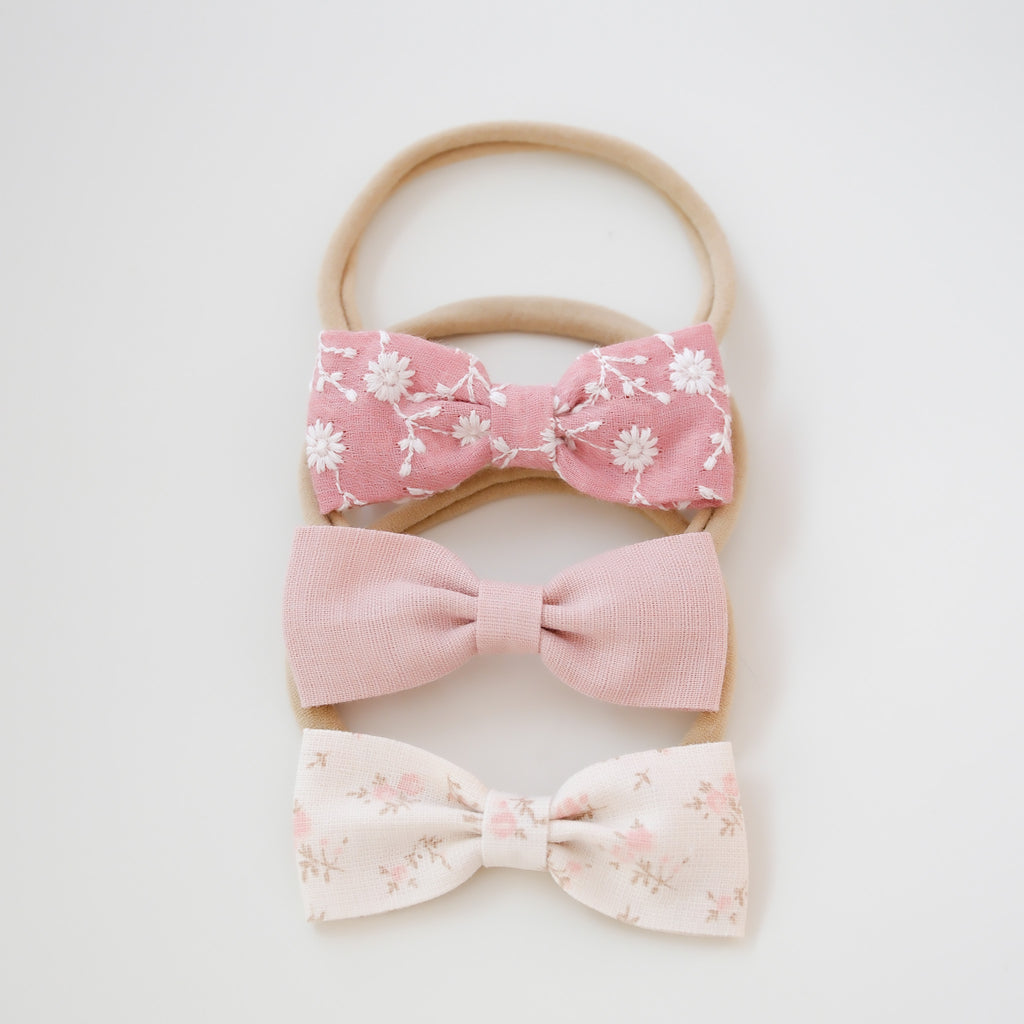 Galilea Hairband Set | Blush Petal