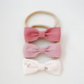 Galilea Hairband Set | Vintage Rose Dot