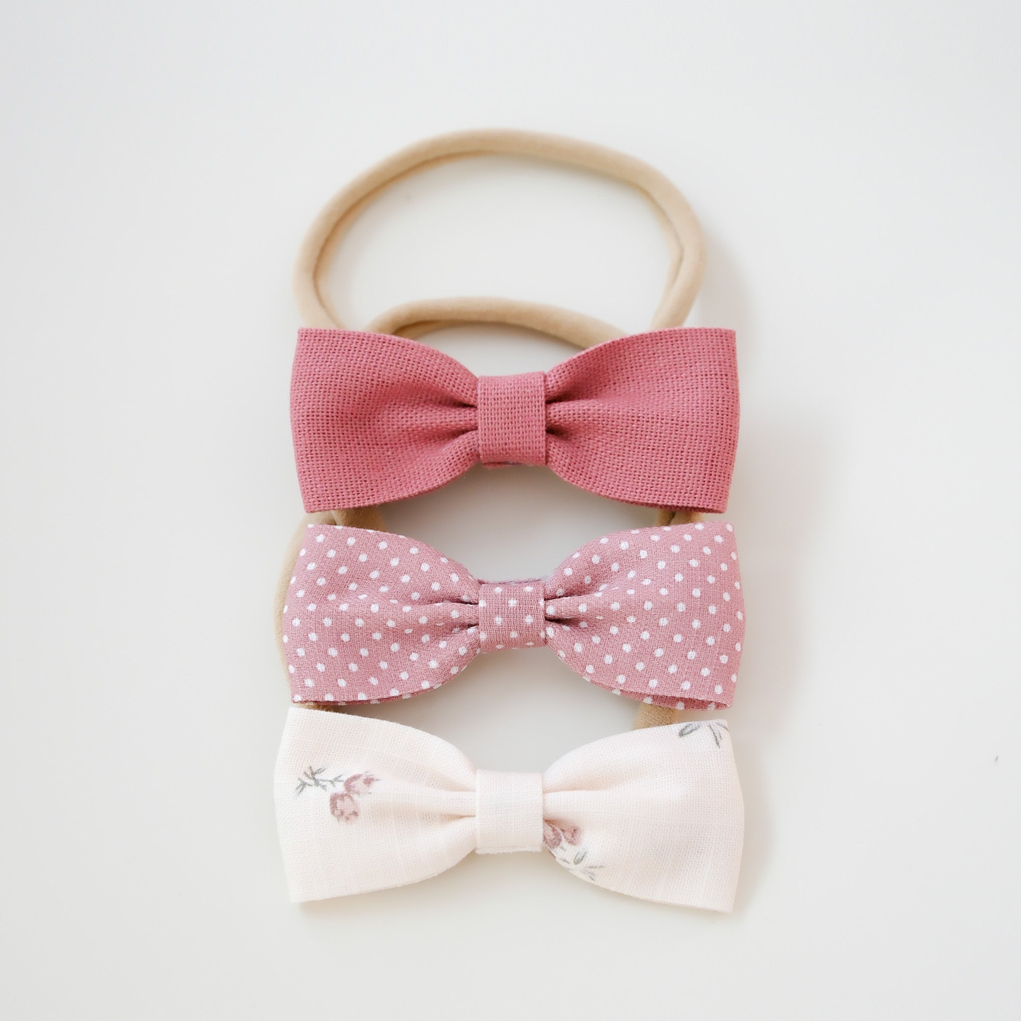 Galilea Hairband Set | Vintage Rose Dot