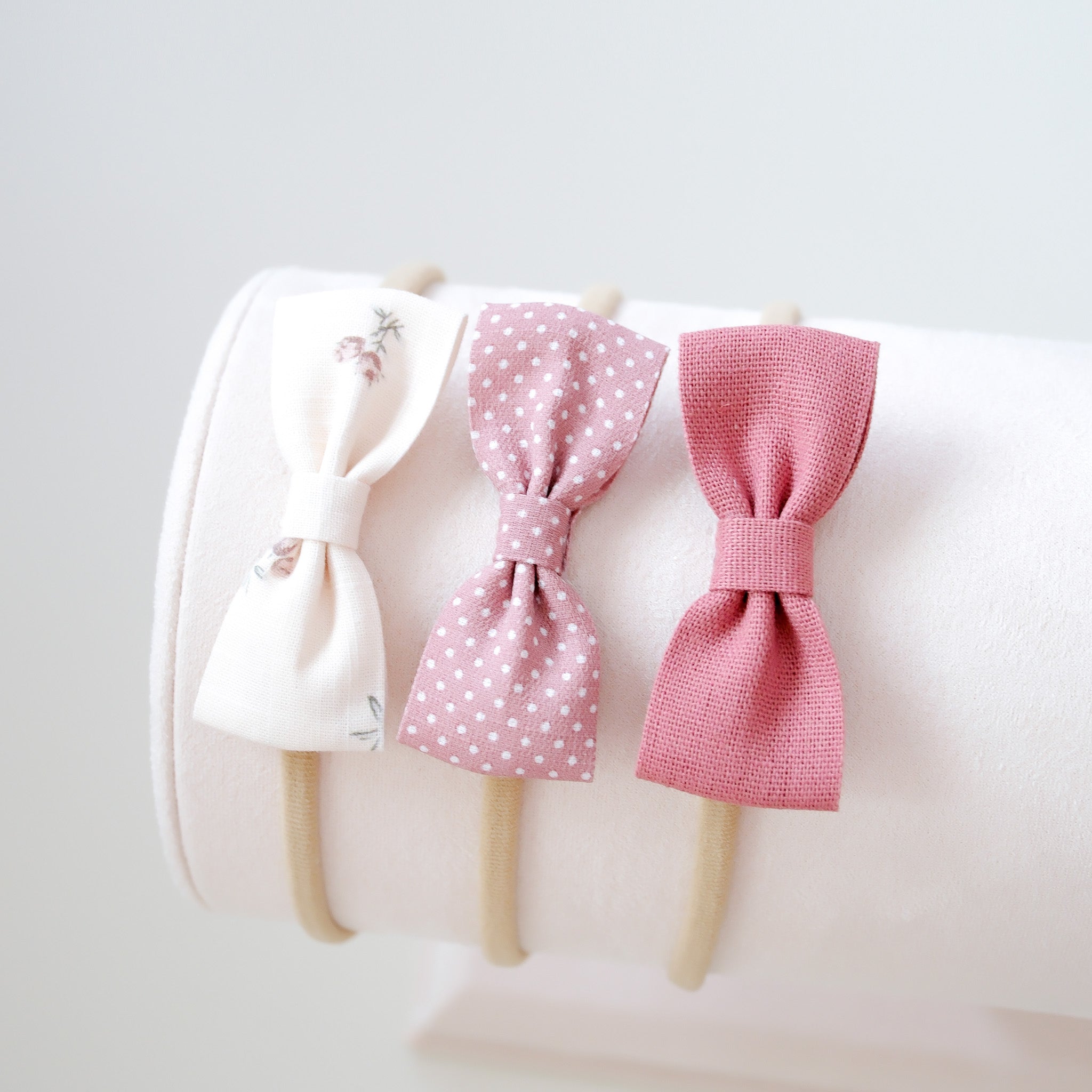 Galilea Hairband Set | Vintage Rose Dot