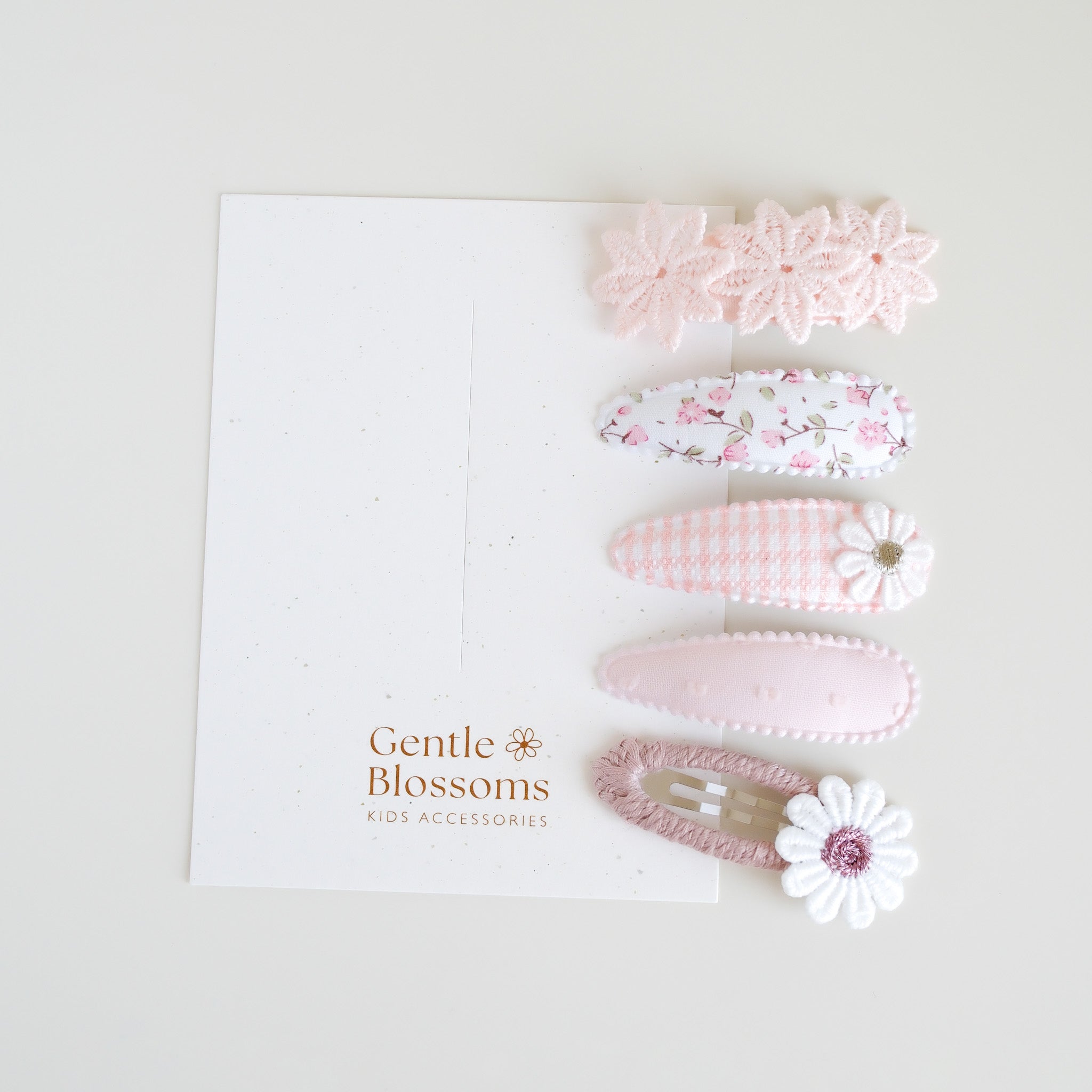 Magnolia Hair Clip Set