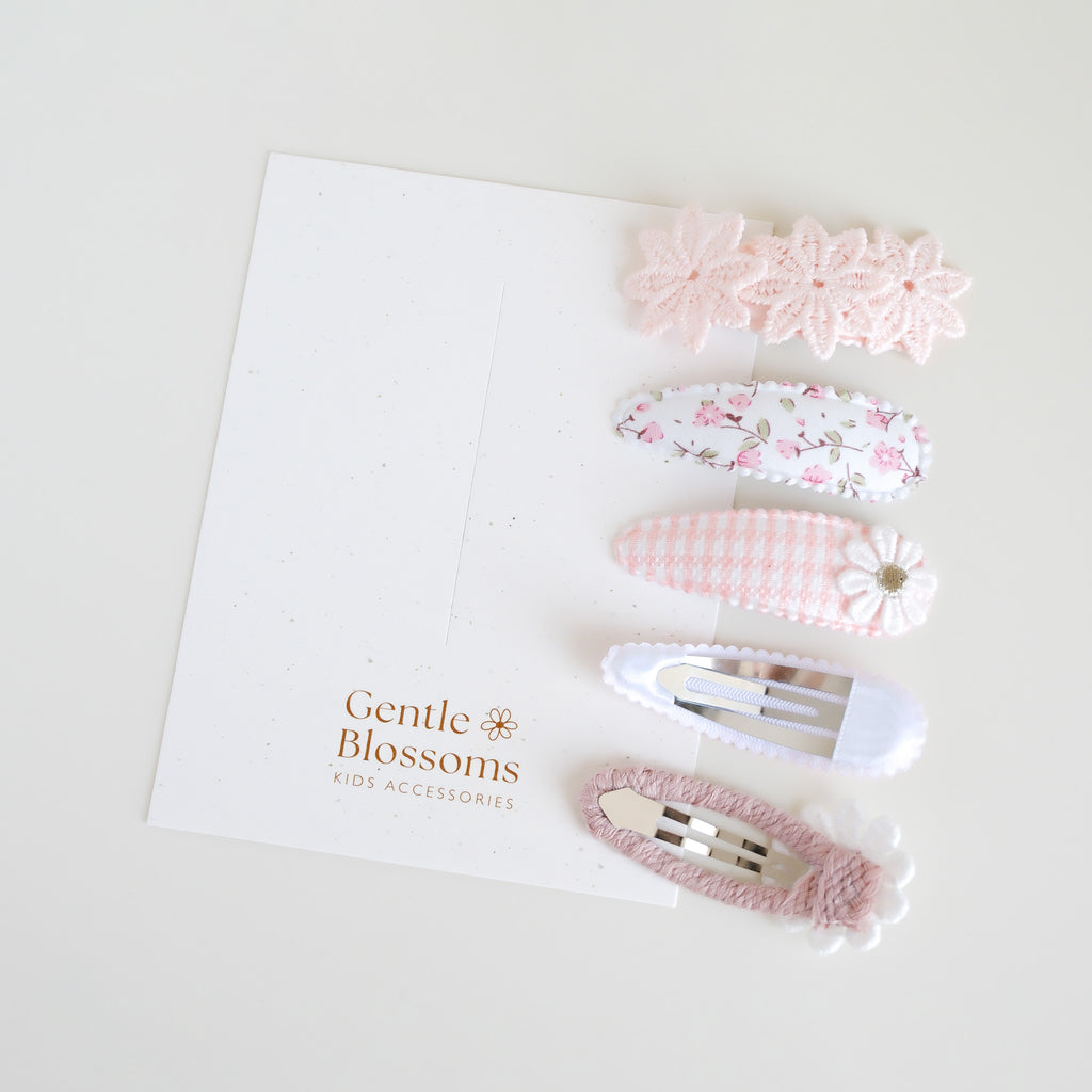 Magnolia Hair Clip Set
