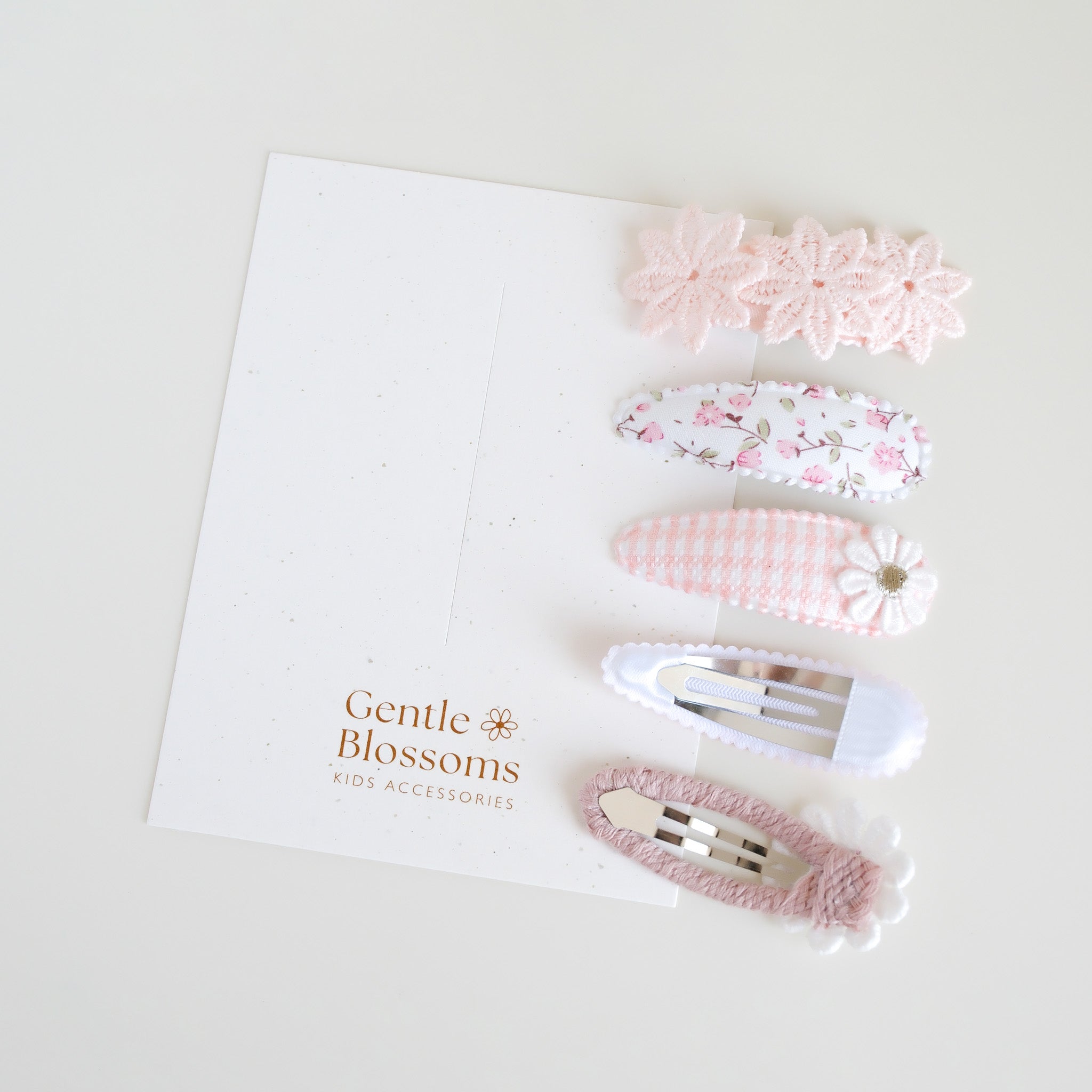 Magnolia Hair Clip Set