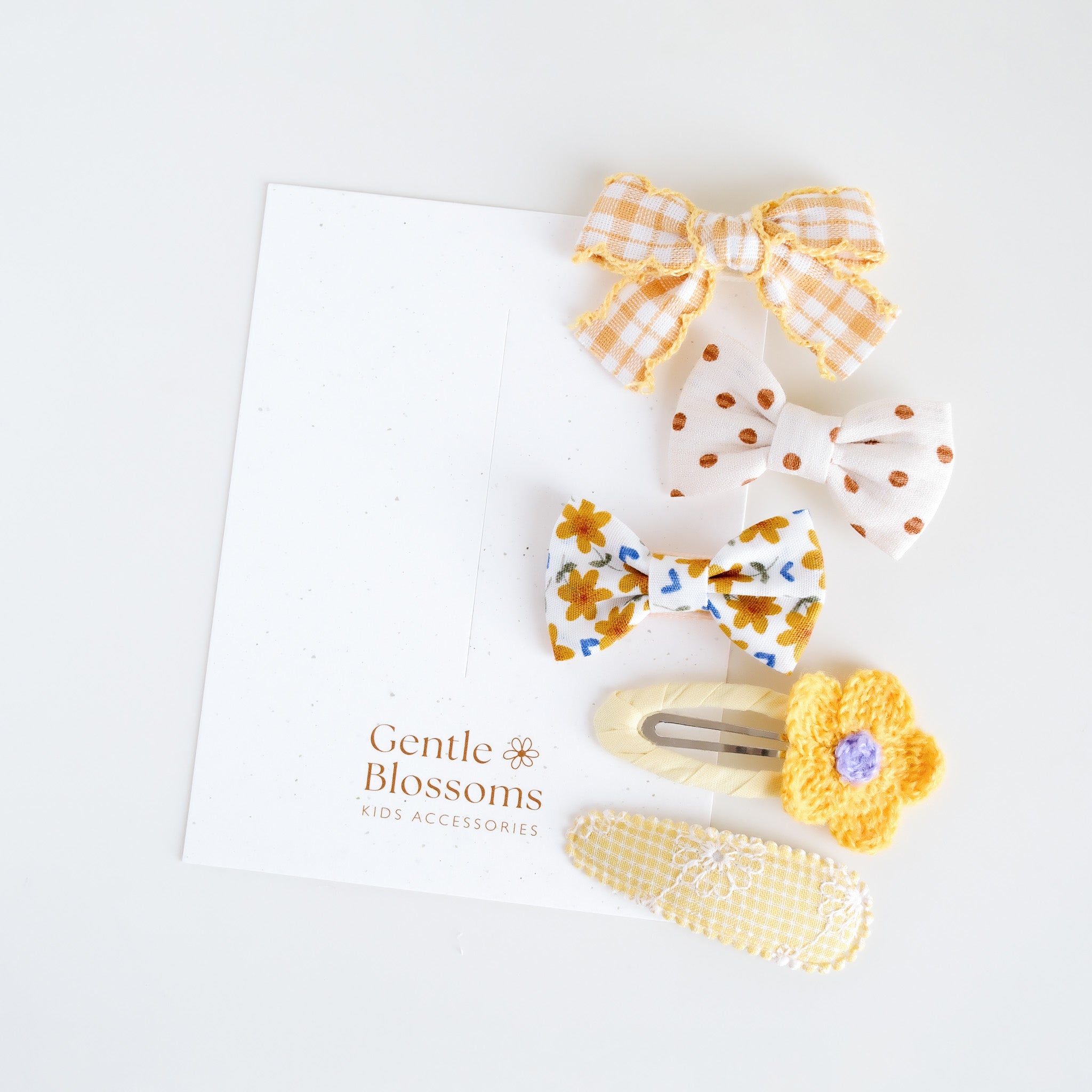 Marigold Hair Clip Set
