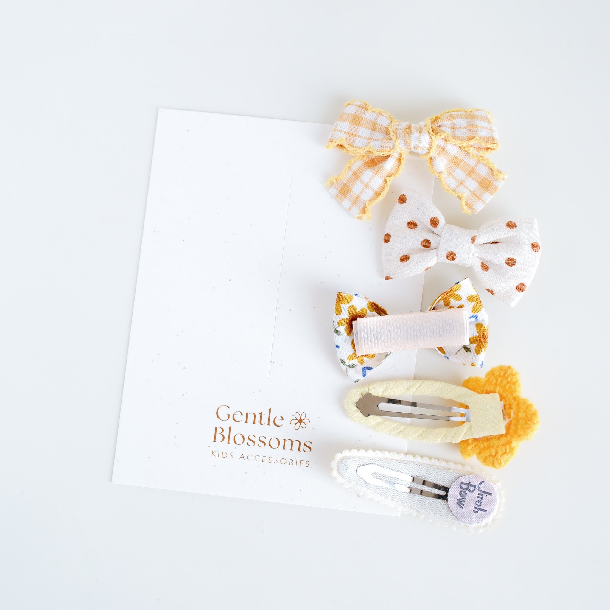 Marigold Hair Clip Set