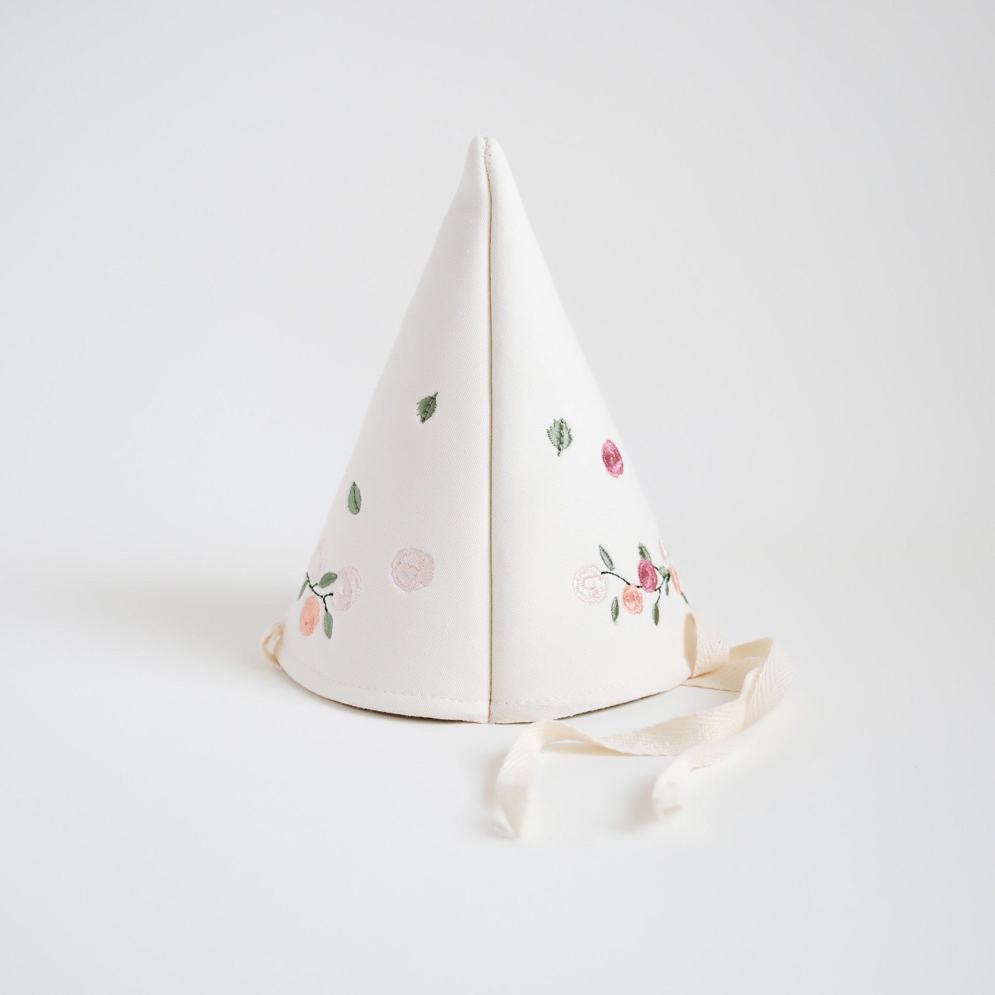 Embroidered Birthday Party Hat | Floral Style
