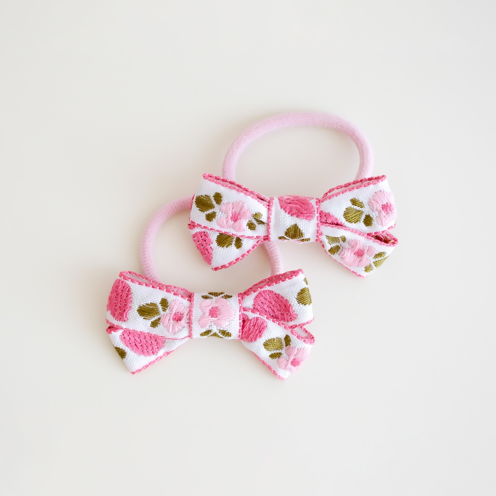 Coraline Hair Ties | Flamingo Bloom