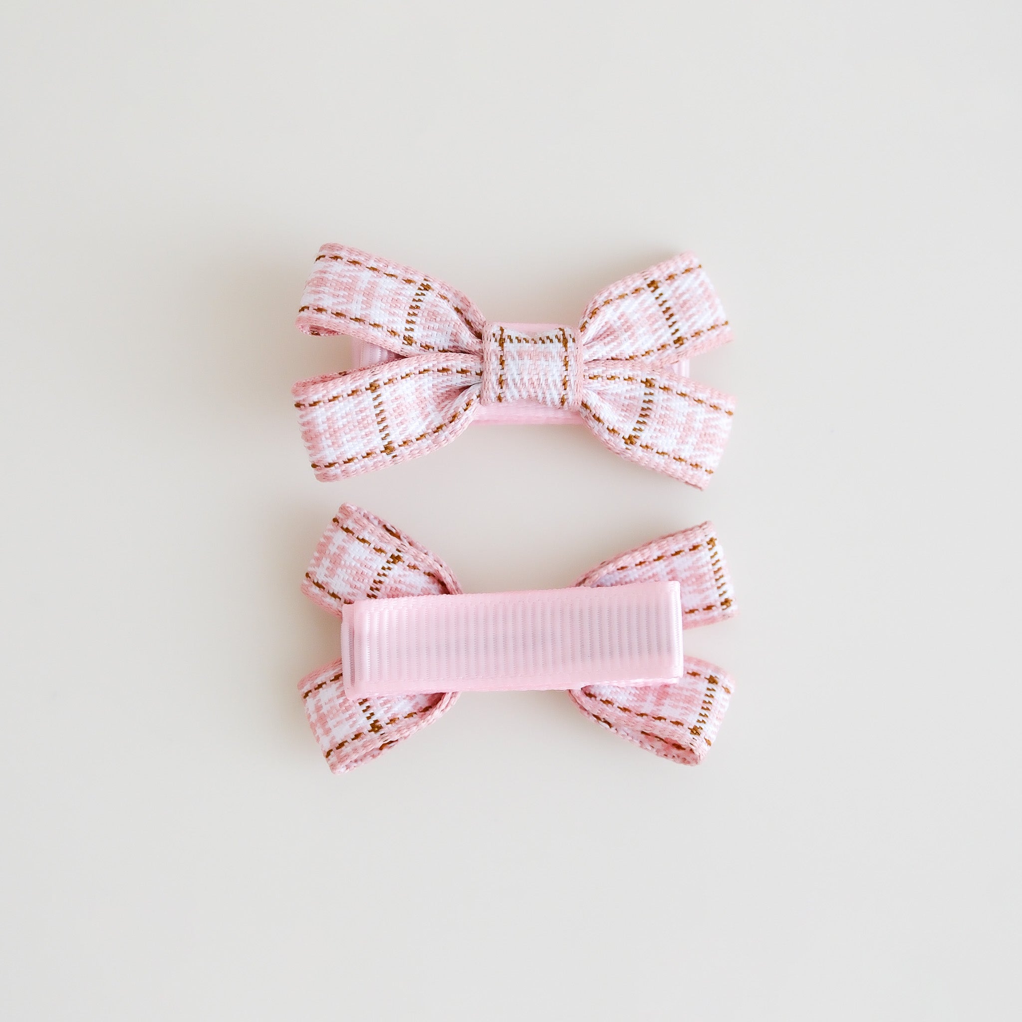 Bessie Hair Clips | Rosewood Pink