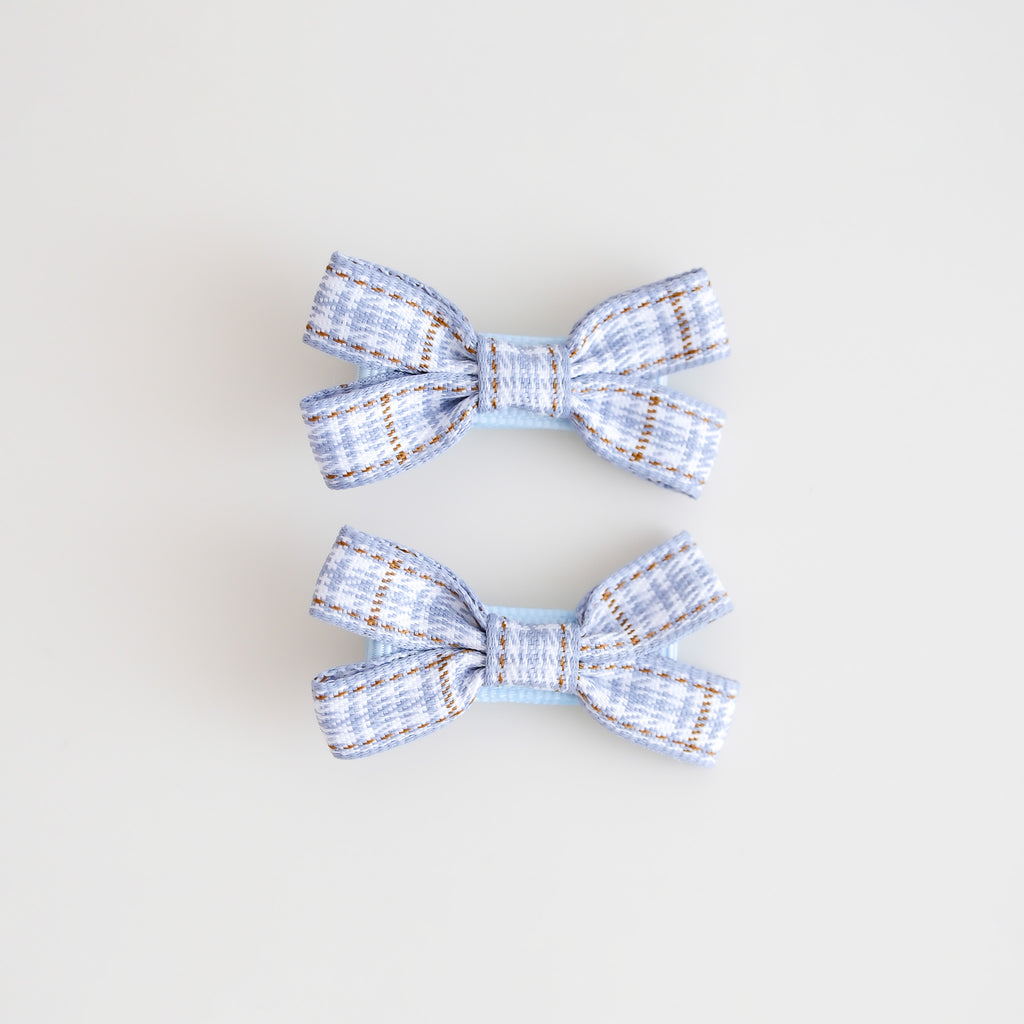 Bessie Hair Clips | Powder Blue