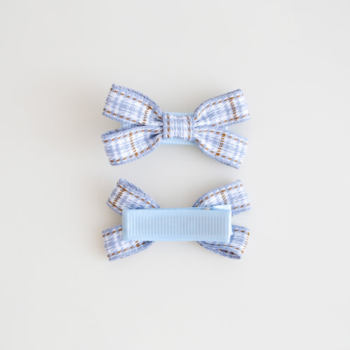 Bessie Hair Clips | Powder Blue